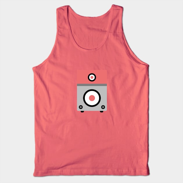 Studio Monitor Tank Top by Hobbies Design